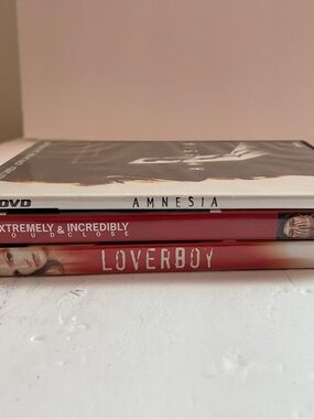 Three Adventure DVD’s - Loverboy, Amnesia, Extremely Loud & Incredibly Close